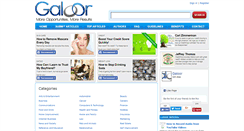 Desktop Screenshot of galoor.com